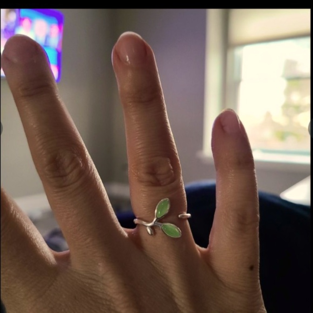 Open sterling ring - Picture 7 of 9